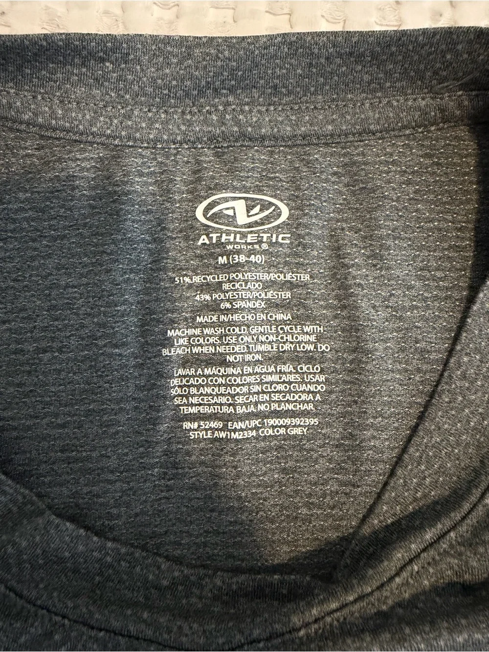 Bundle of Men’s Athletic Works Performance Tees